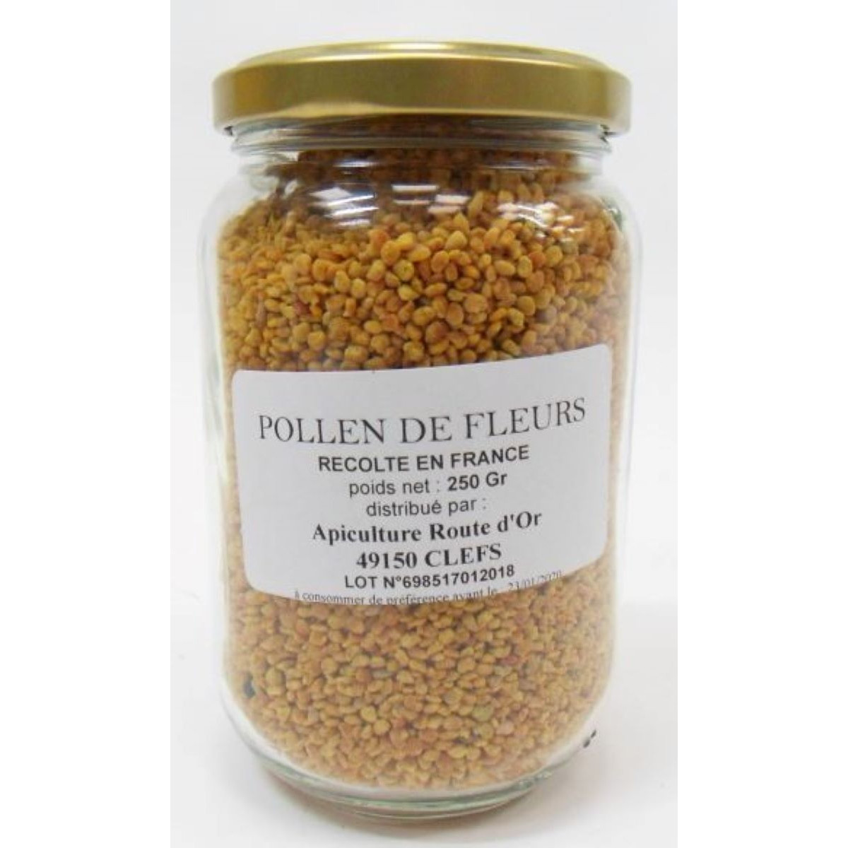 Pollen de fleurs français 250 gr